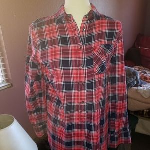 J.Crew long sleeve button down top.  Size small